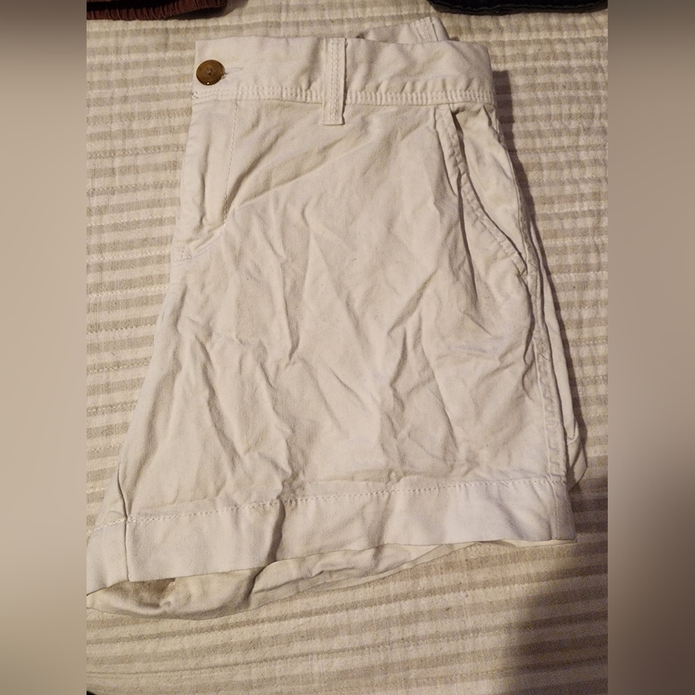 White Lowrise Old Navy Shorts
